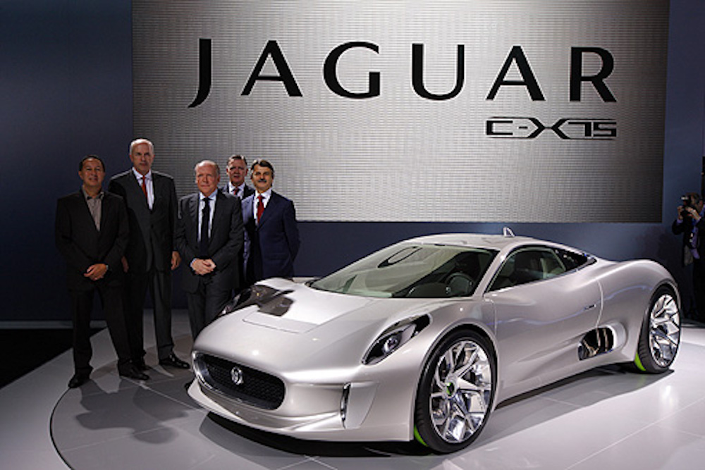 Jaguar C-X75發表會