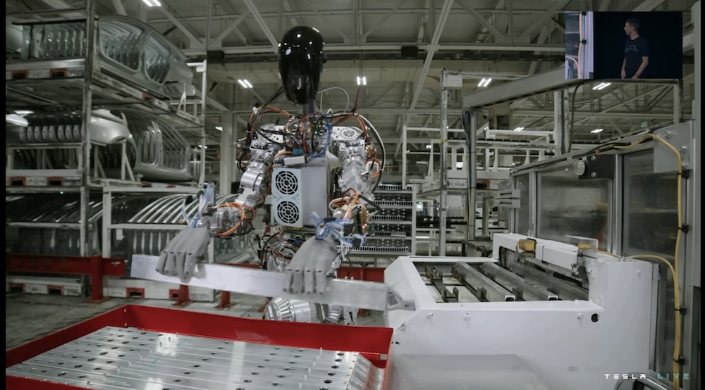 Optimus協助製造電動車