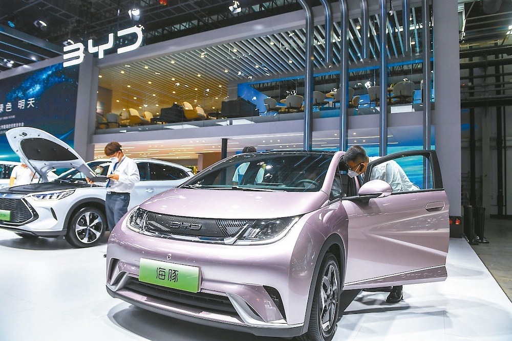 比亞迪電動車