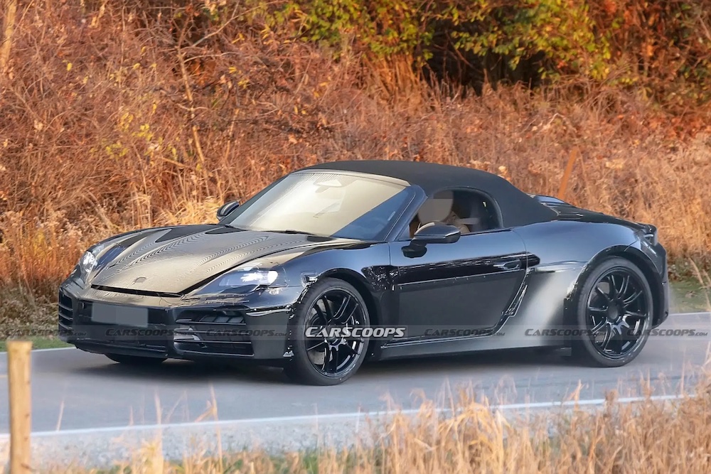 Porsche 718 Boxster測試照