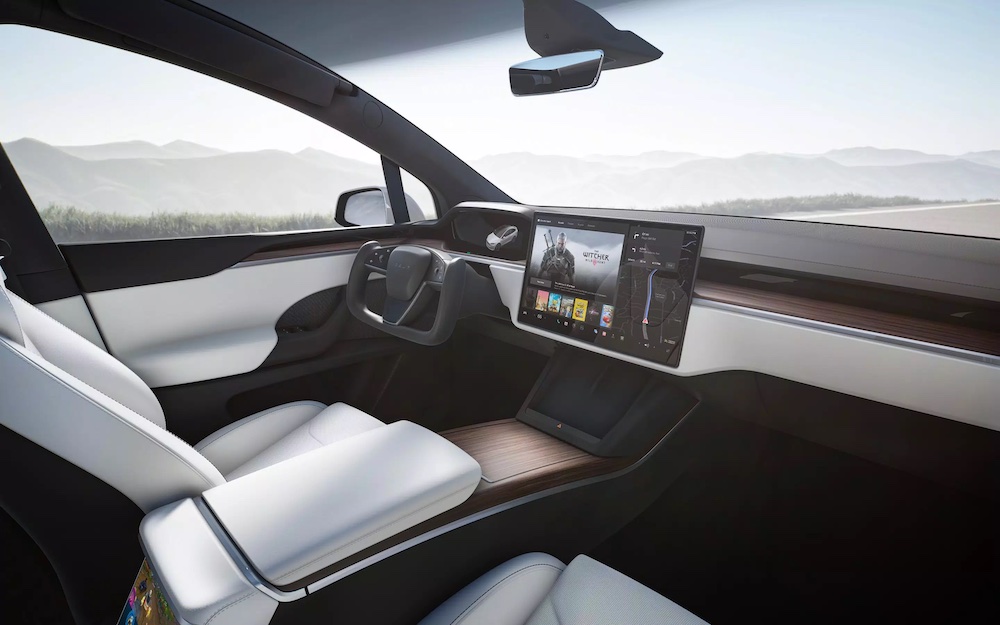 新款Model X 內裝