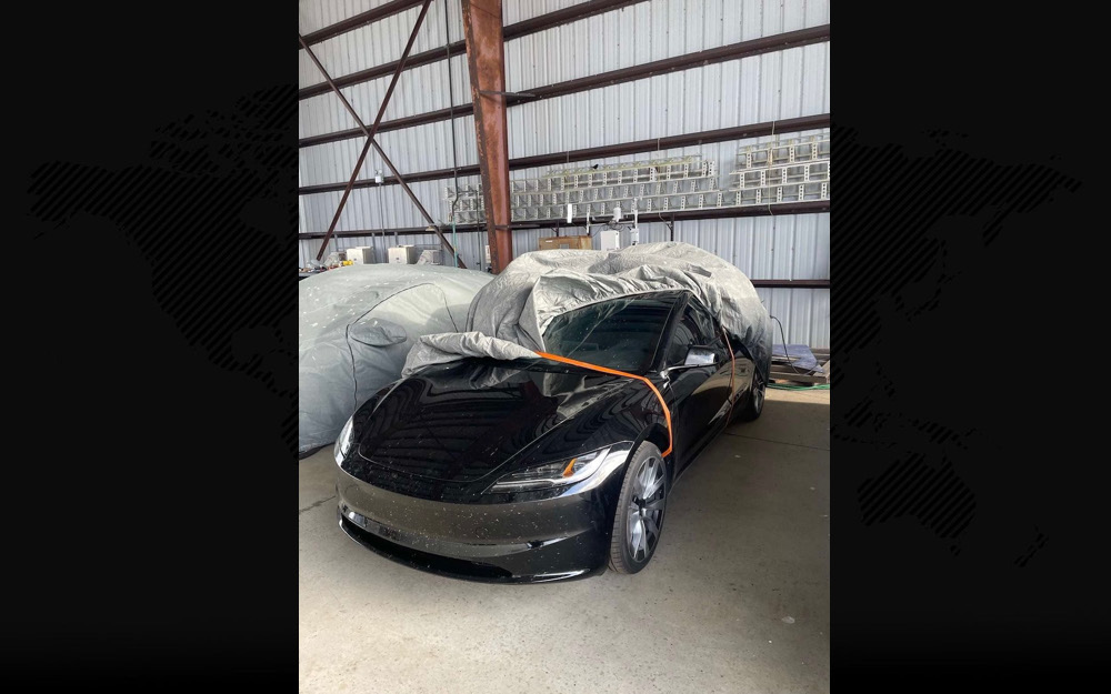 疑似Model 3改款實車照