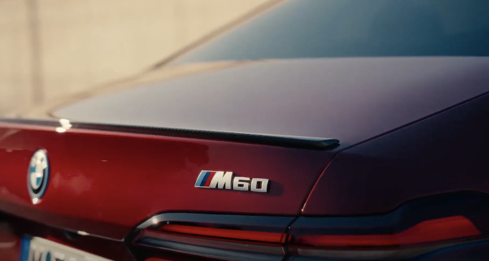 BMW i5 M60 xDrive 車尾