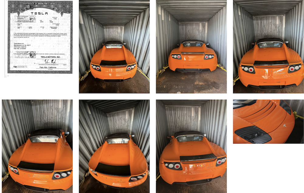 研發部門大手筆買下四輛特斯拉 Roadster