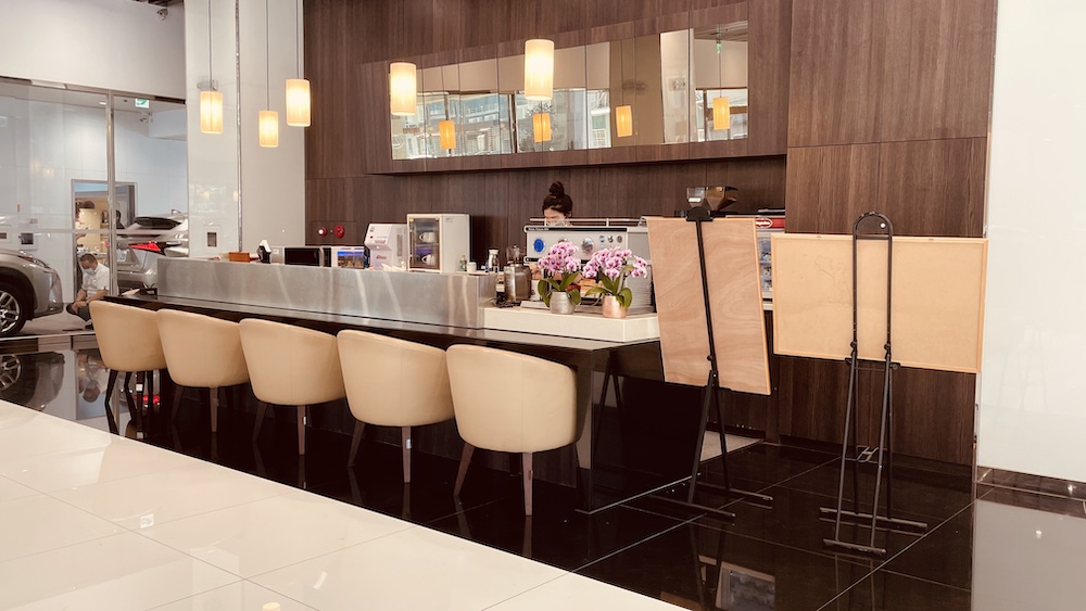 五星級享受的顧客休息區