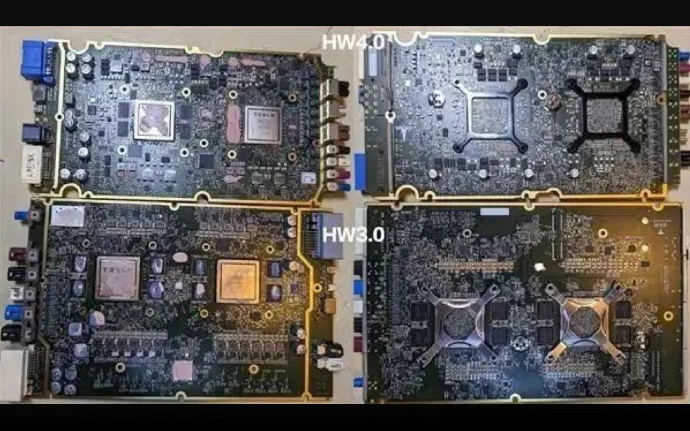 特斯拉HW4.0與HW3.0的硬體比較