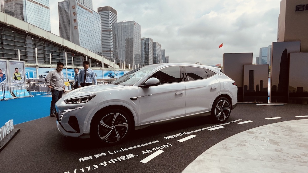 N7擁有德國工藝設計品質、比亞迪提供三電系統等技術