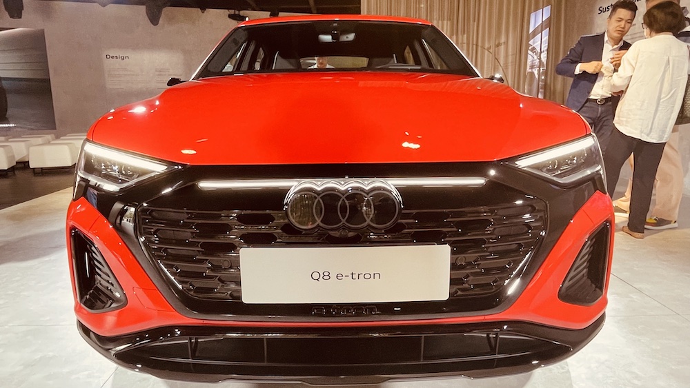 Audi Q8 e-tron車頭樣式
