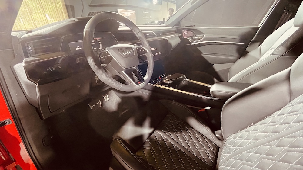 Audi Q8 e-tron乘坐感舒適