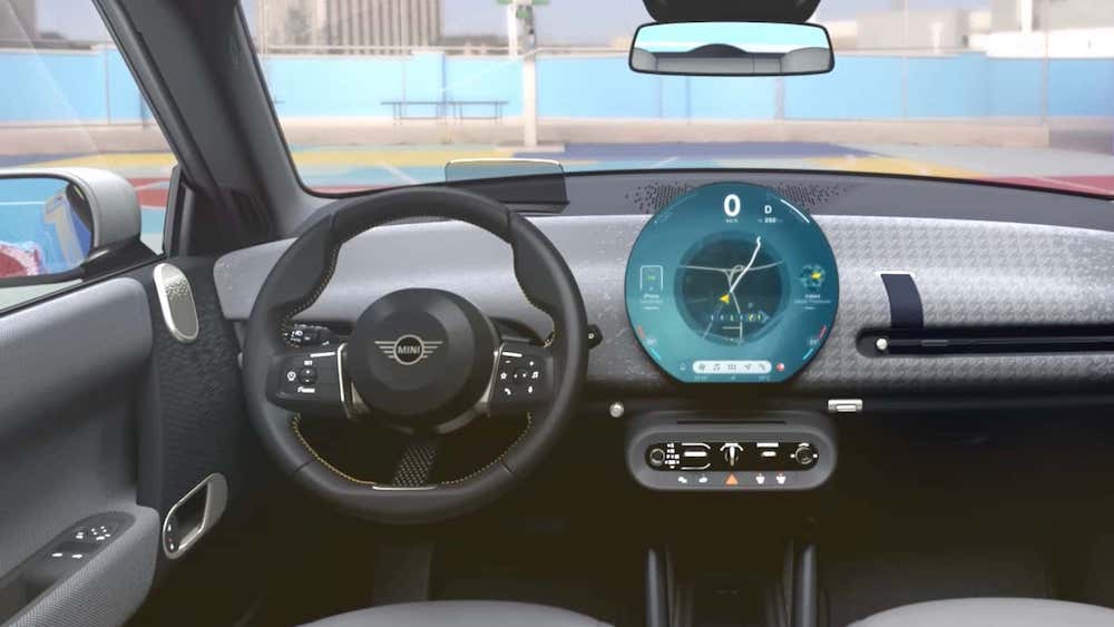 2024年式Mini Cooper EV內裝配置