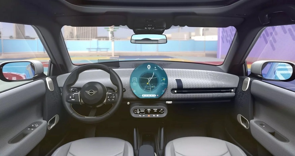 2024 Mini Cooper EV interior