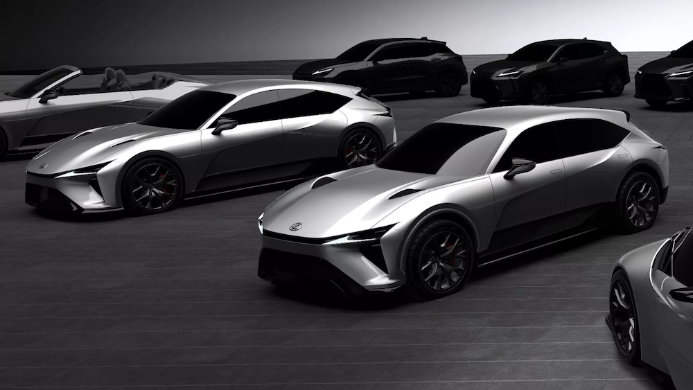 Lexus概念轎車、Shooting Brake和敞篷車於 2021 年 12 月亮相
