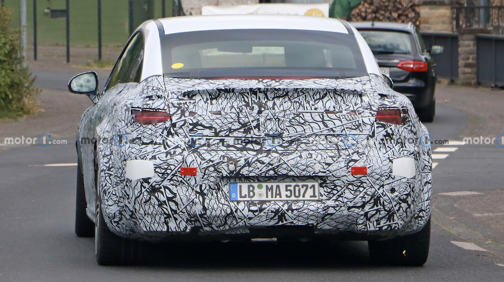 AMG GT4 EV尾部造型(來源:motor1.com)
