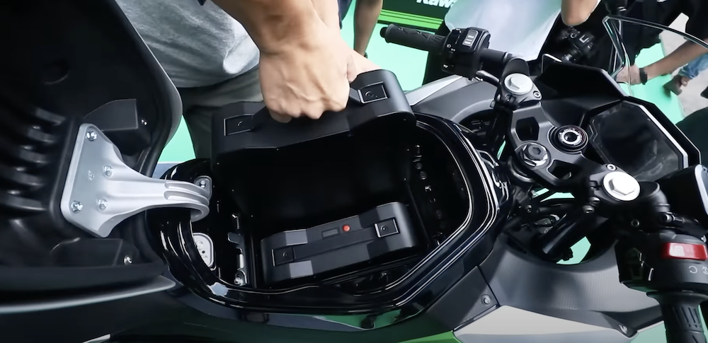 純電Kawasaki新車續航力僅有72公里(來源:網路)