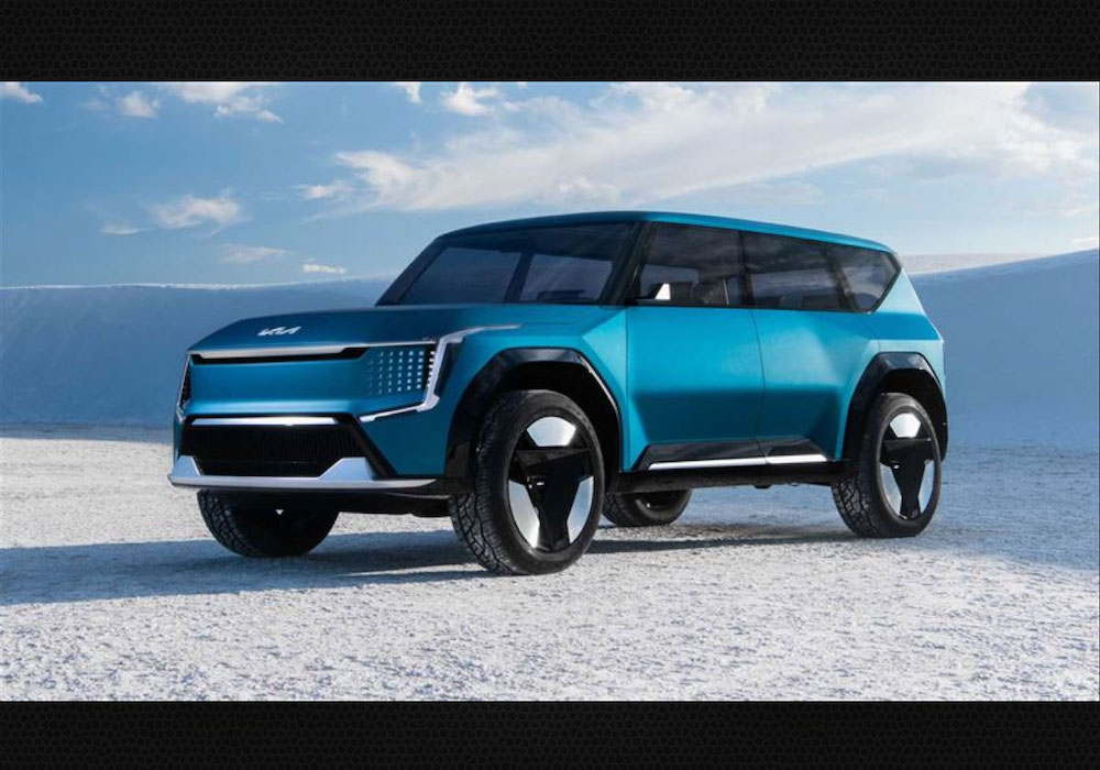 大型休旅車Kia EV9將於12/11在台上市
