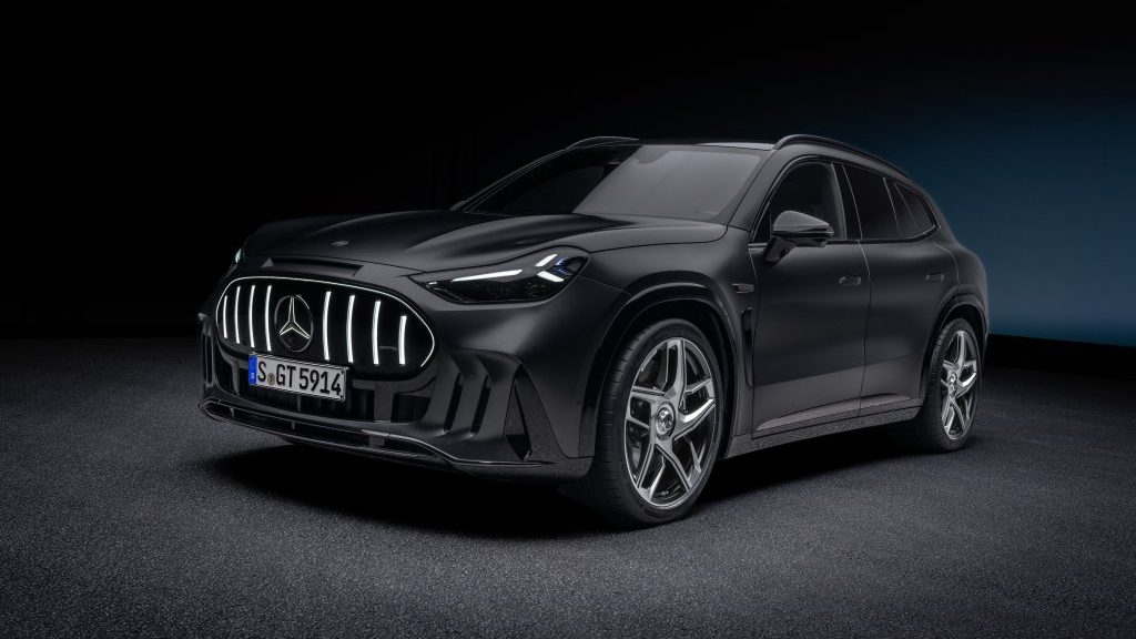 Mercedes-AMG GT SUV純電休旅黑色車頭
