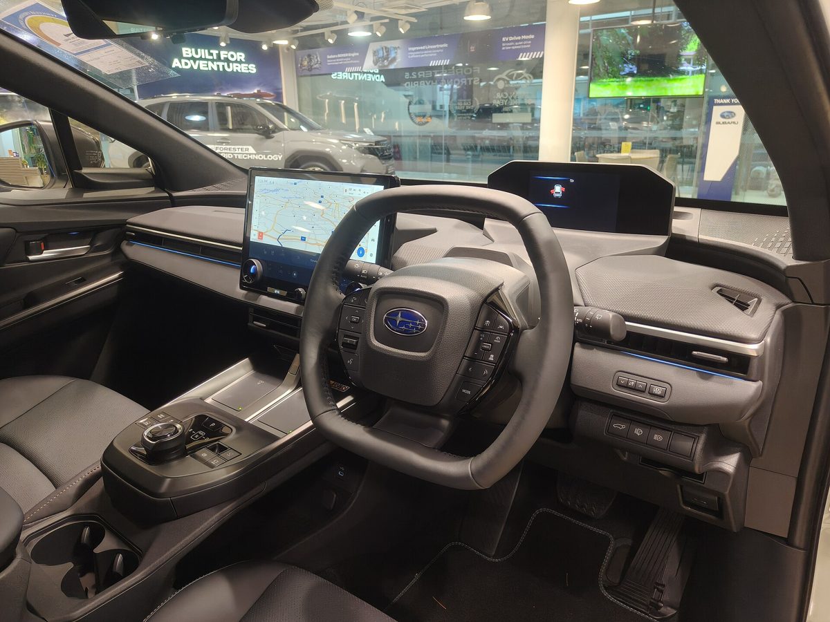 Subaru E-Outback座艙與14吋中控螢幕