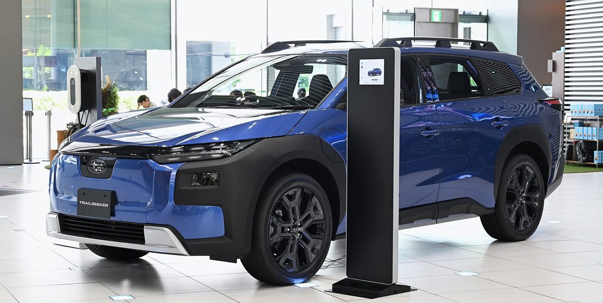Subaru Trailseeker美規版藍色車身